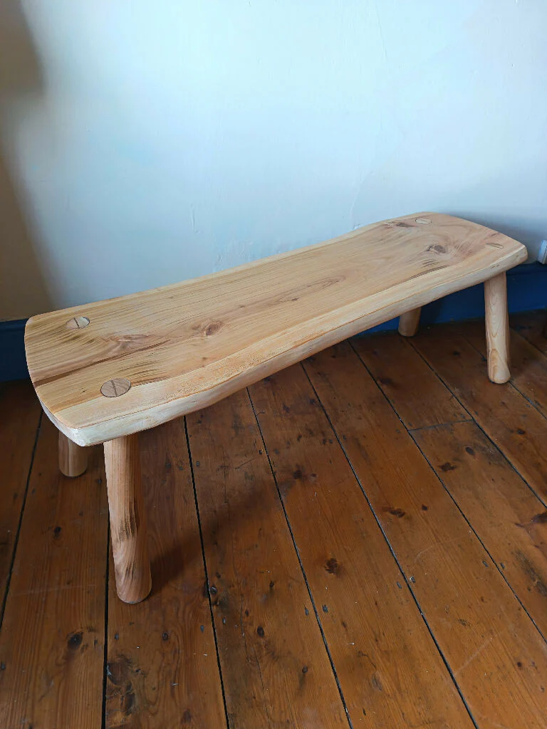Cherry Wood Coffee Table - Image 9