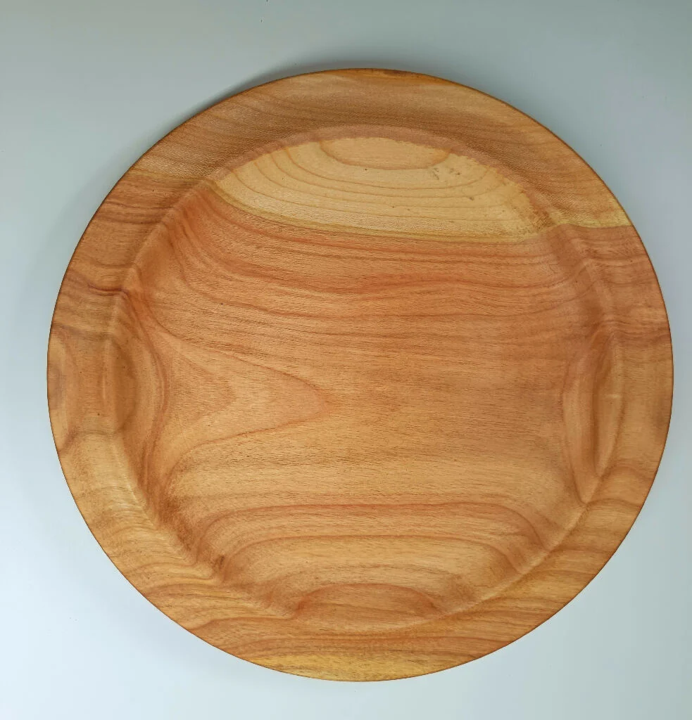 Cherry wood plate - Image 2