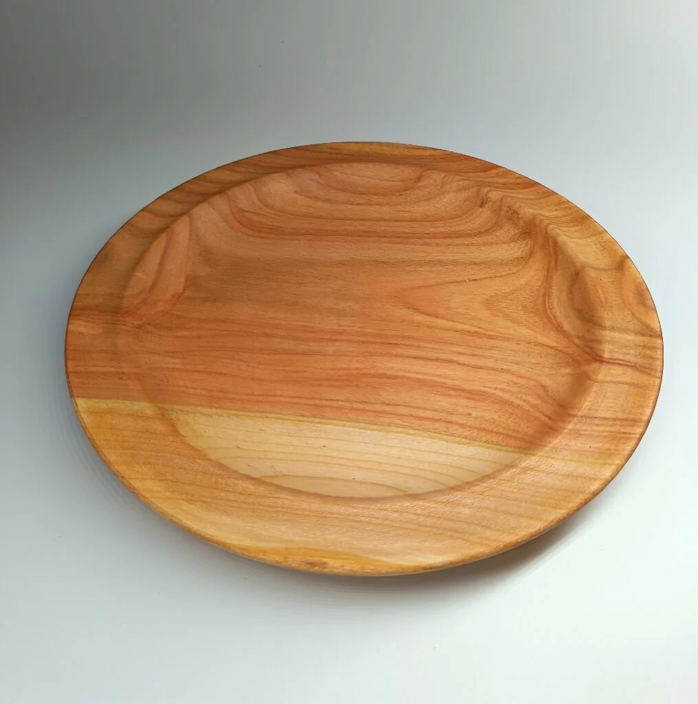 Cherry wood plate - Image 3