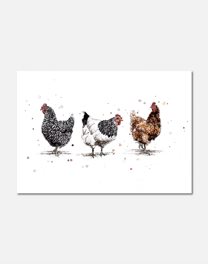 Chickens| Signed Limited Edition Print - Image 2