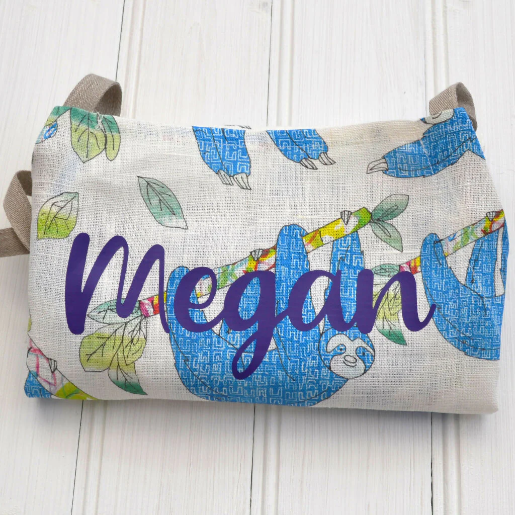 Children's Linen Aprons - Animal Designs - Image 9