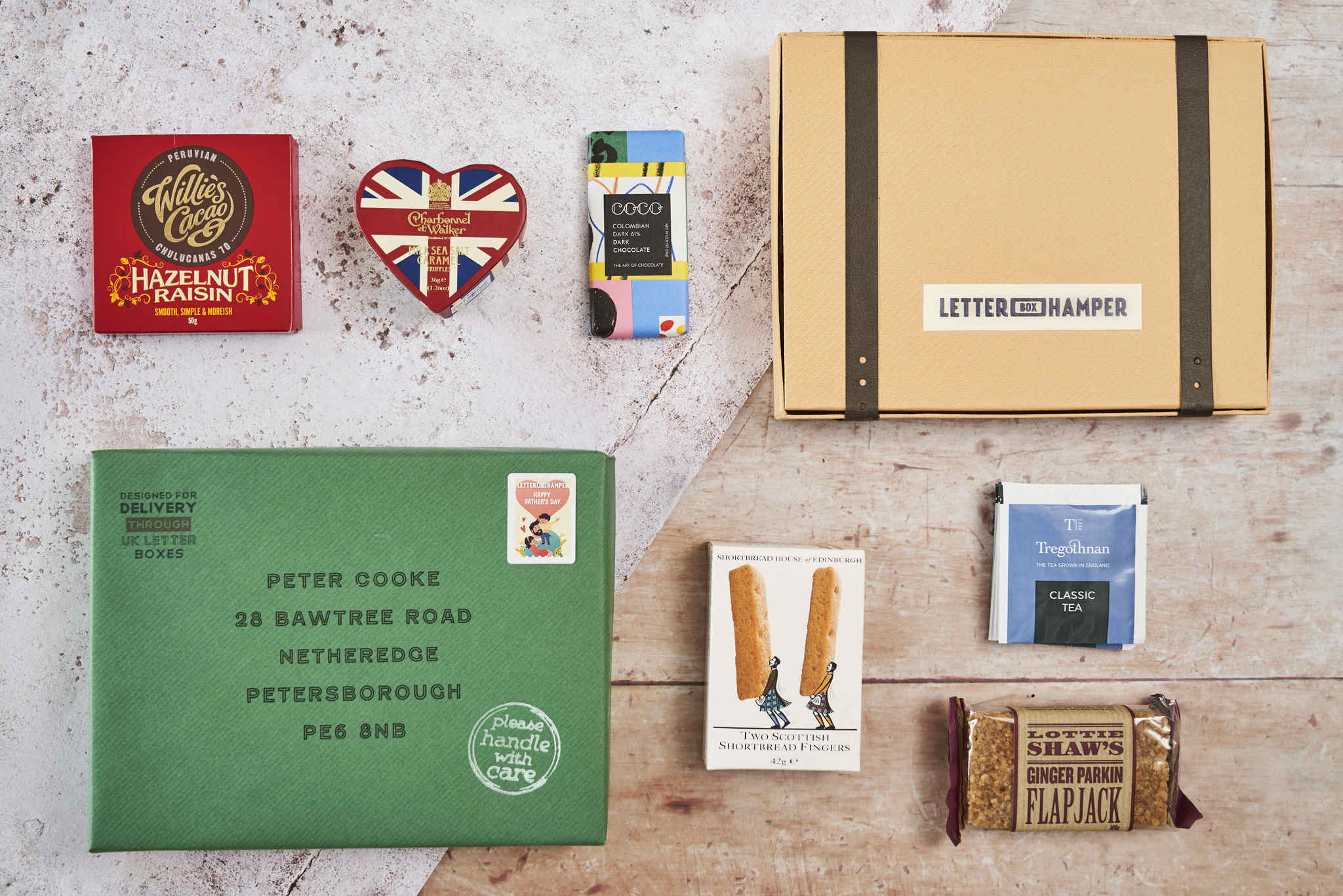 Chocolates and Sweet Treats Letter Box Hamper - Image 2