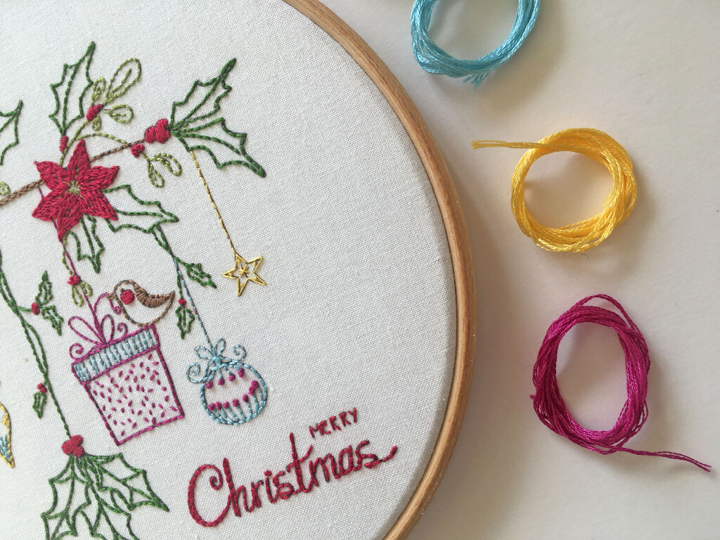 Christmas Embroidery Kit - Image 4