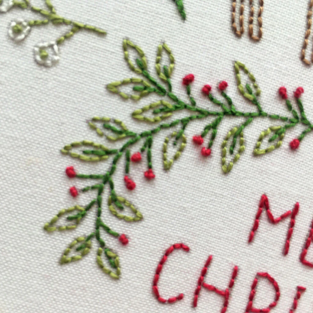 Christmas Embroidery Kit - Image 4