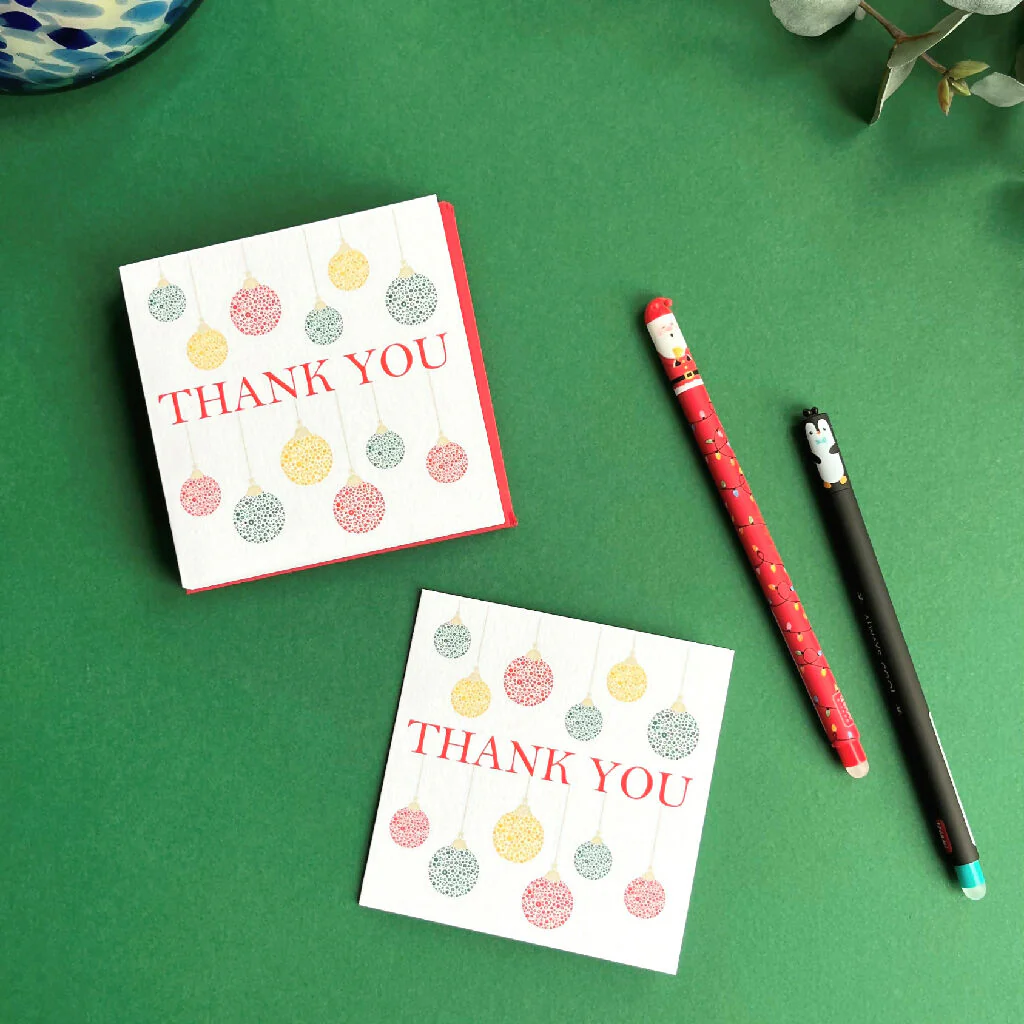 Christmas Mini Thank You Cards - Image 2