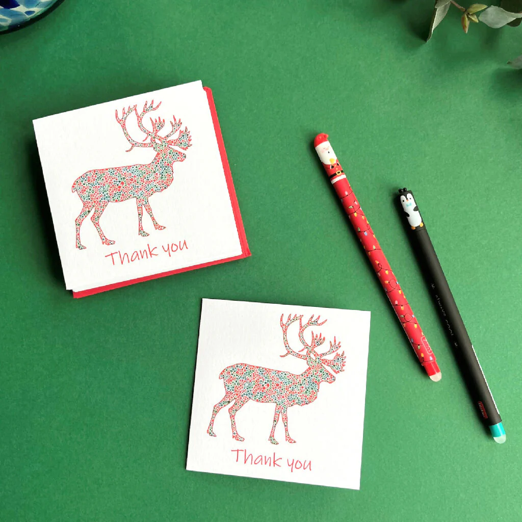 Christmas Mini Thank You Cards - Image 3
