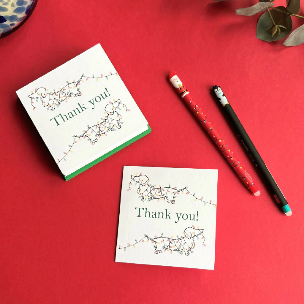 Christmas Mini Thank You Cards - Image 4