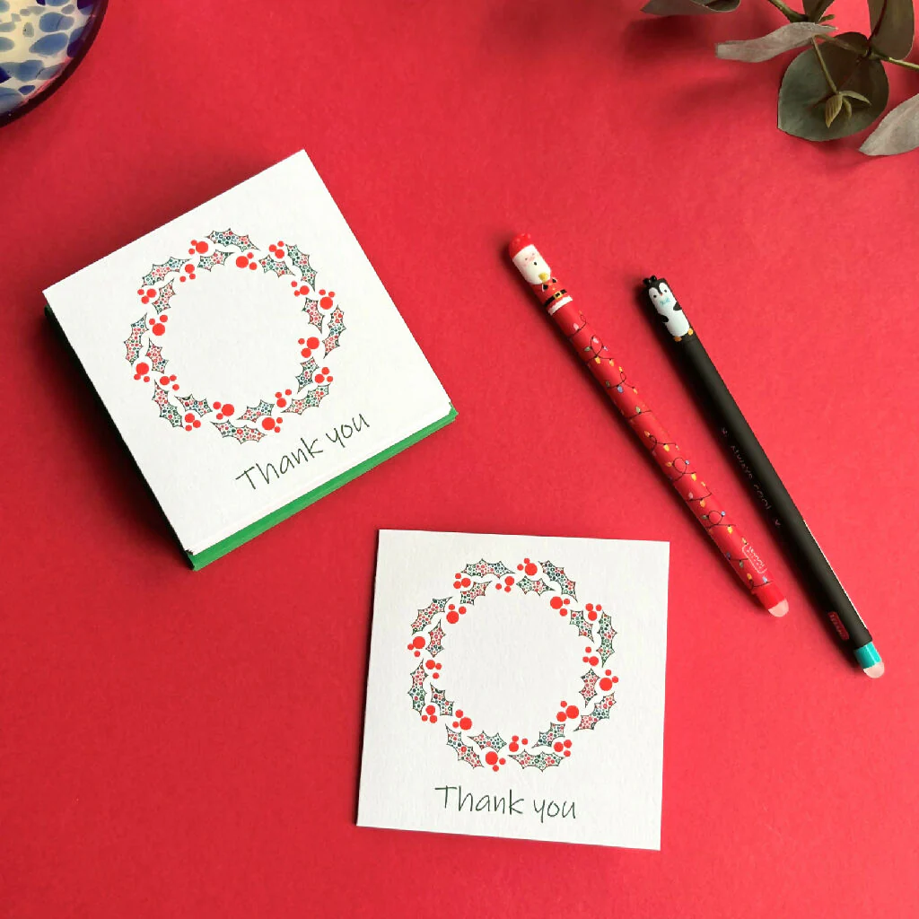Christmas Mini Thank You Cards - Image 6