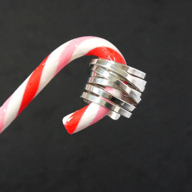 Chunky Statement Sterling Silver Wrap Ring - Image 7