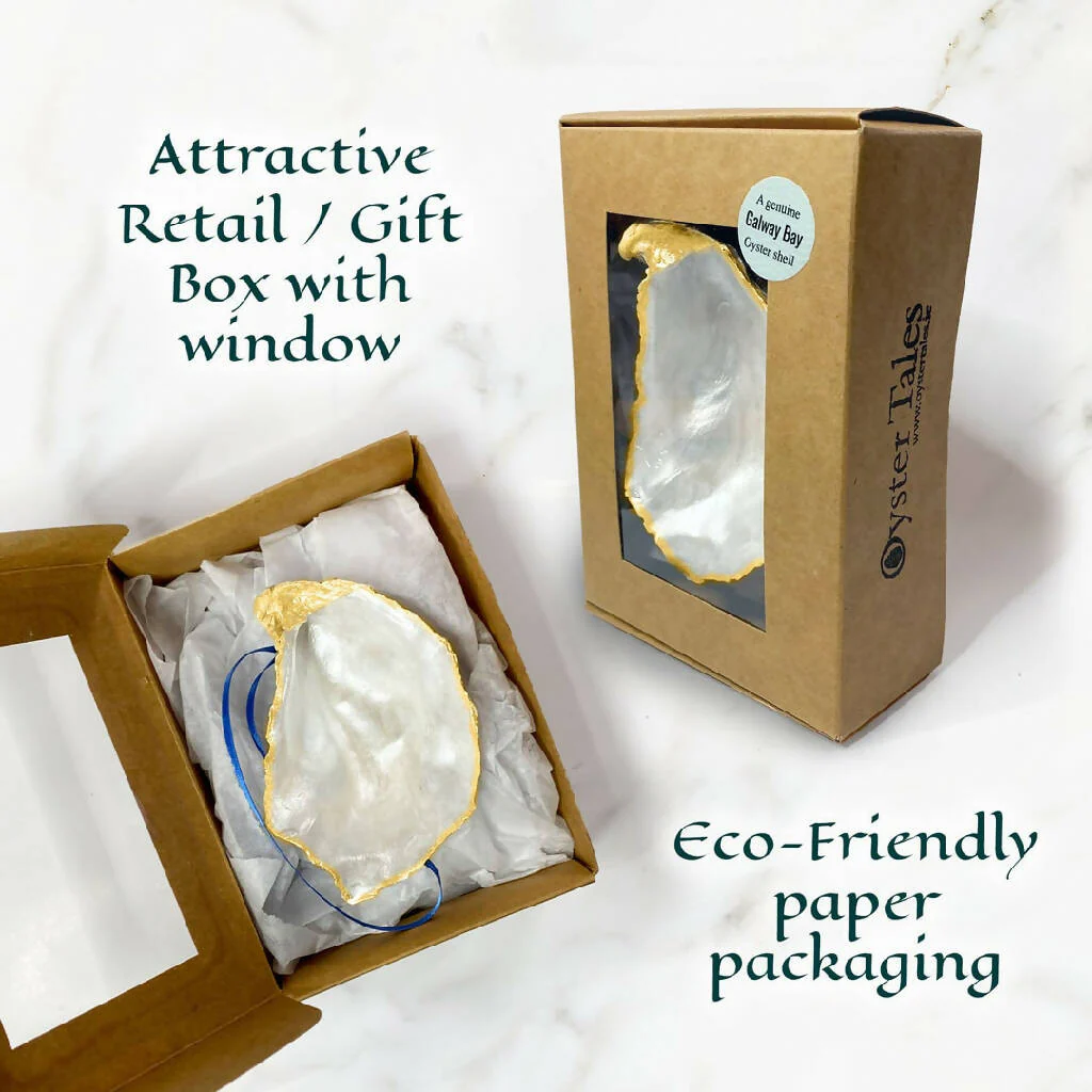 Claddagh Ring Oyster Ornament - Image 2