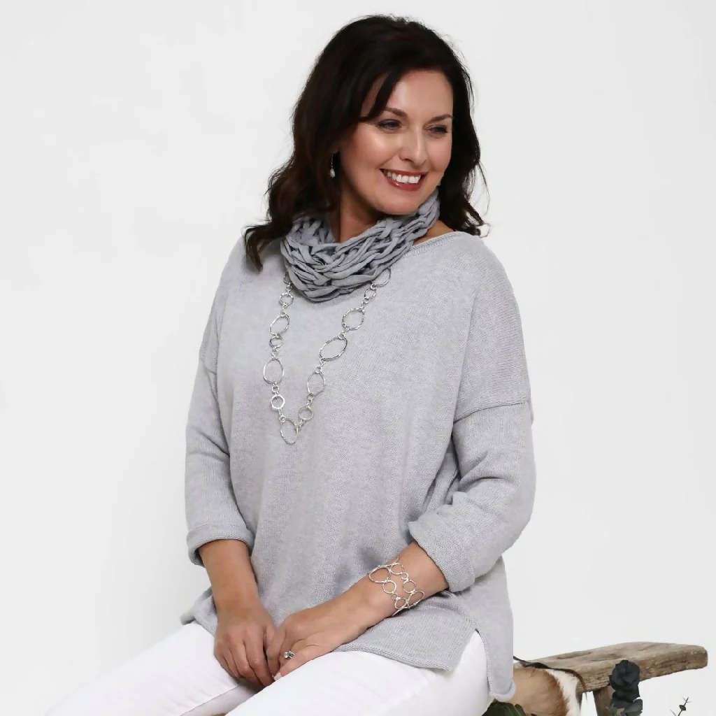 Clarissa Oversized Cotton Jumper - Image 6