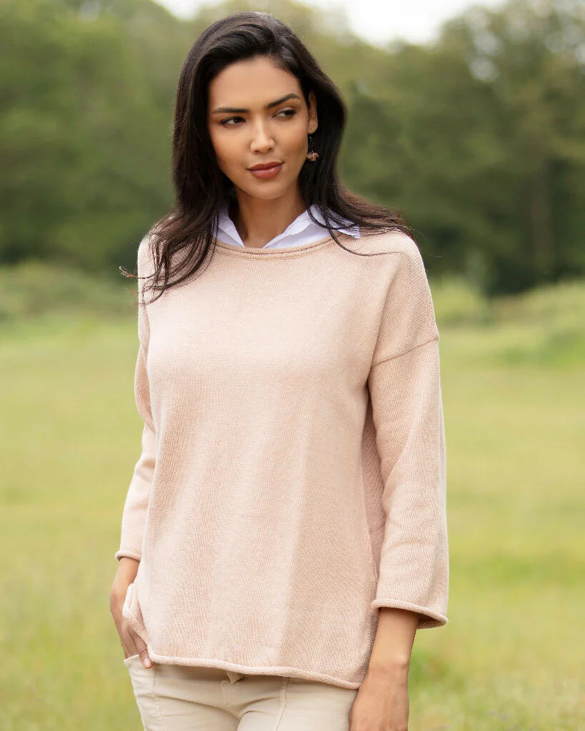 Clarissa Oversized Cotton Jumper - Image 7