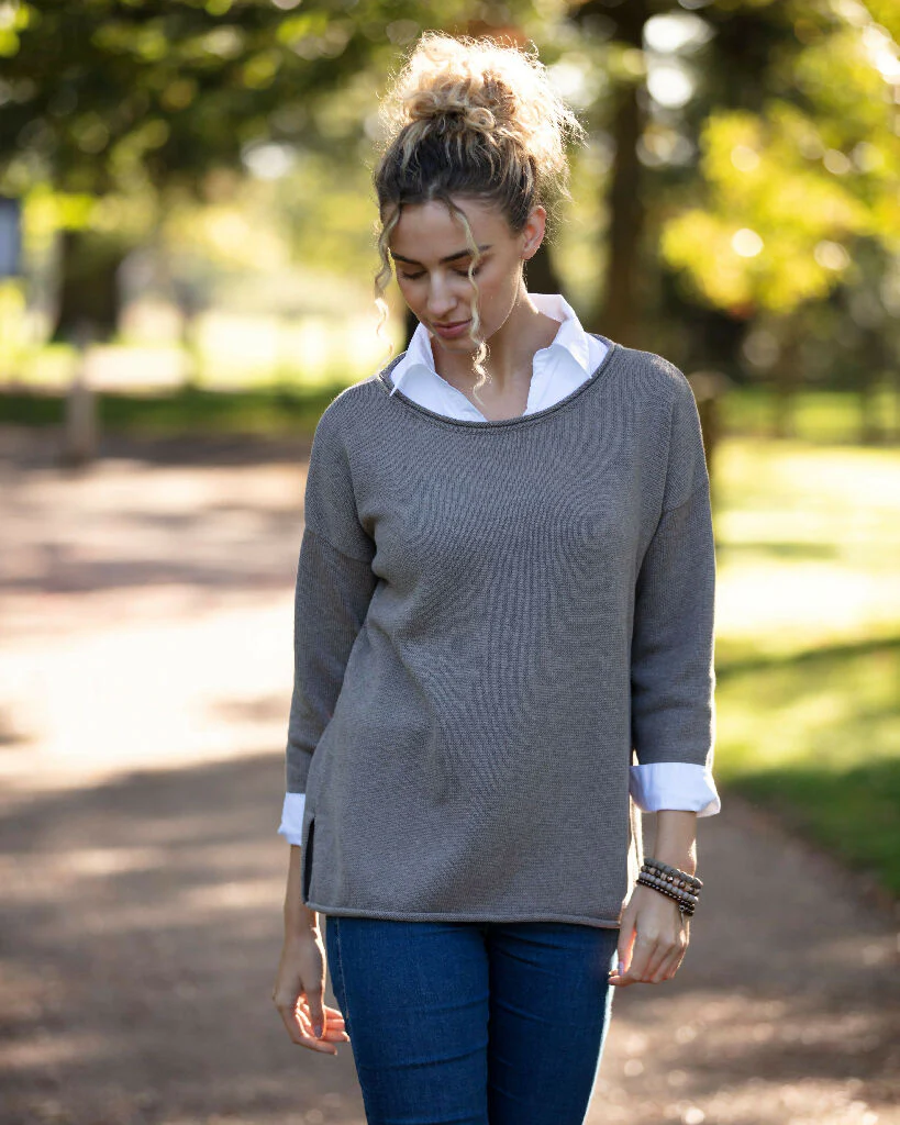Clarissa Oversized Cotton Jumper - Image 9