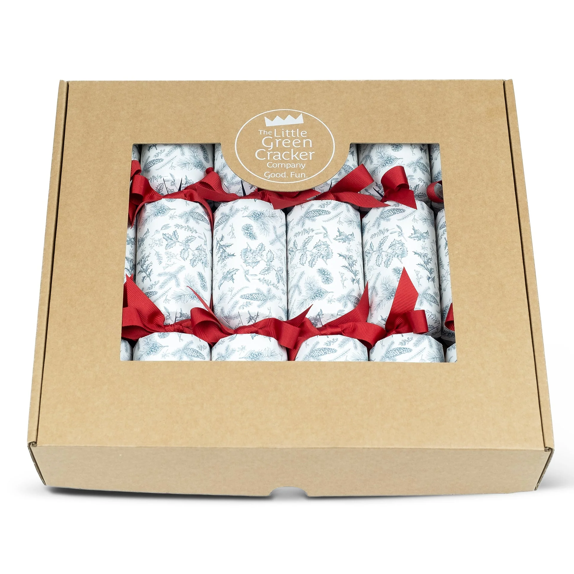 Classic Cranberry Christmas Crackers