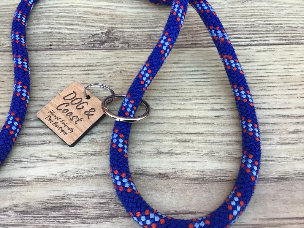 Climbing Rope Lead - Navy Blue - Image 5