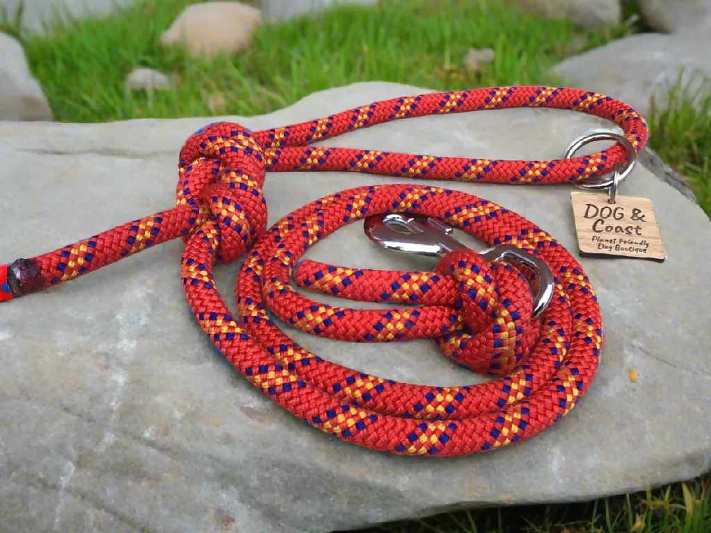 Climbing Rope Lead - Red - Image 2