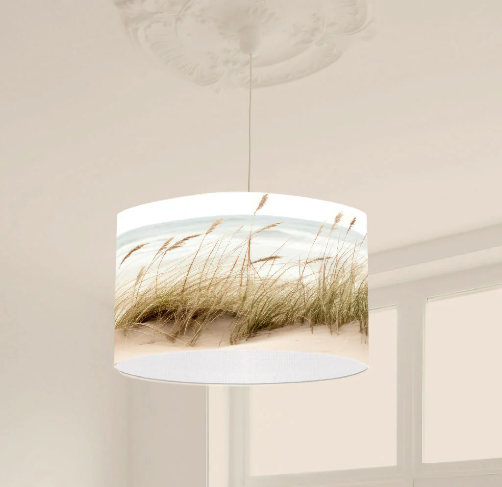 Coastal Beach Sand Dunes Lampshade - Image 4