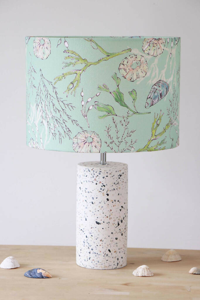 Coastal Cove Lampshade in Seafoam Green - Image 4