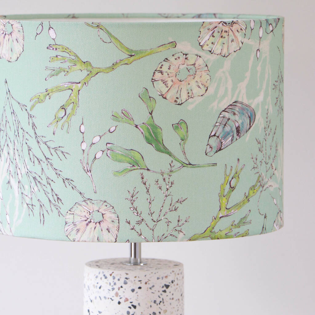 Coastal Cove Lampshade in Seafoam Green - Image 5