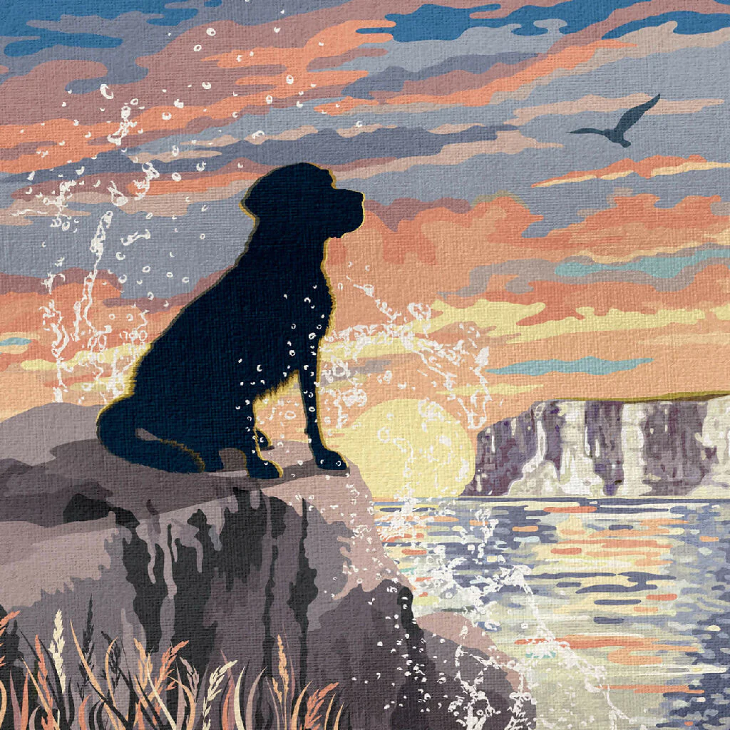 LABRADOR 'COASTAL SUNRISE’ LIMITED EDITION ART PRINT - Image 8