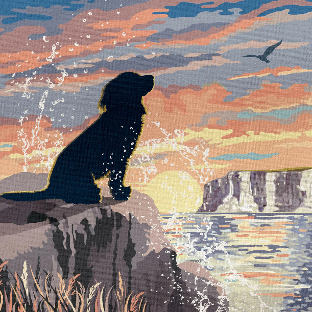 SPANIEL 'COASTAL SUNRISE’ LIMITED EDITION ART PRINT - Image 8