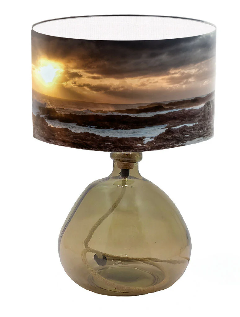 Coastal Sunset Lampshade - Image 4