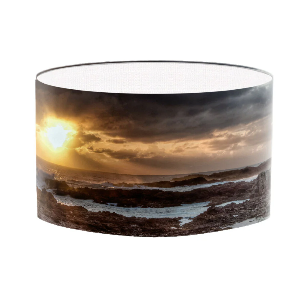 Coastal Sunset Lampshade - Image 6