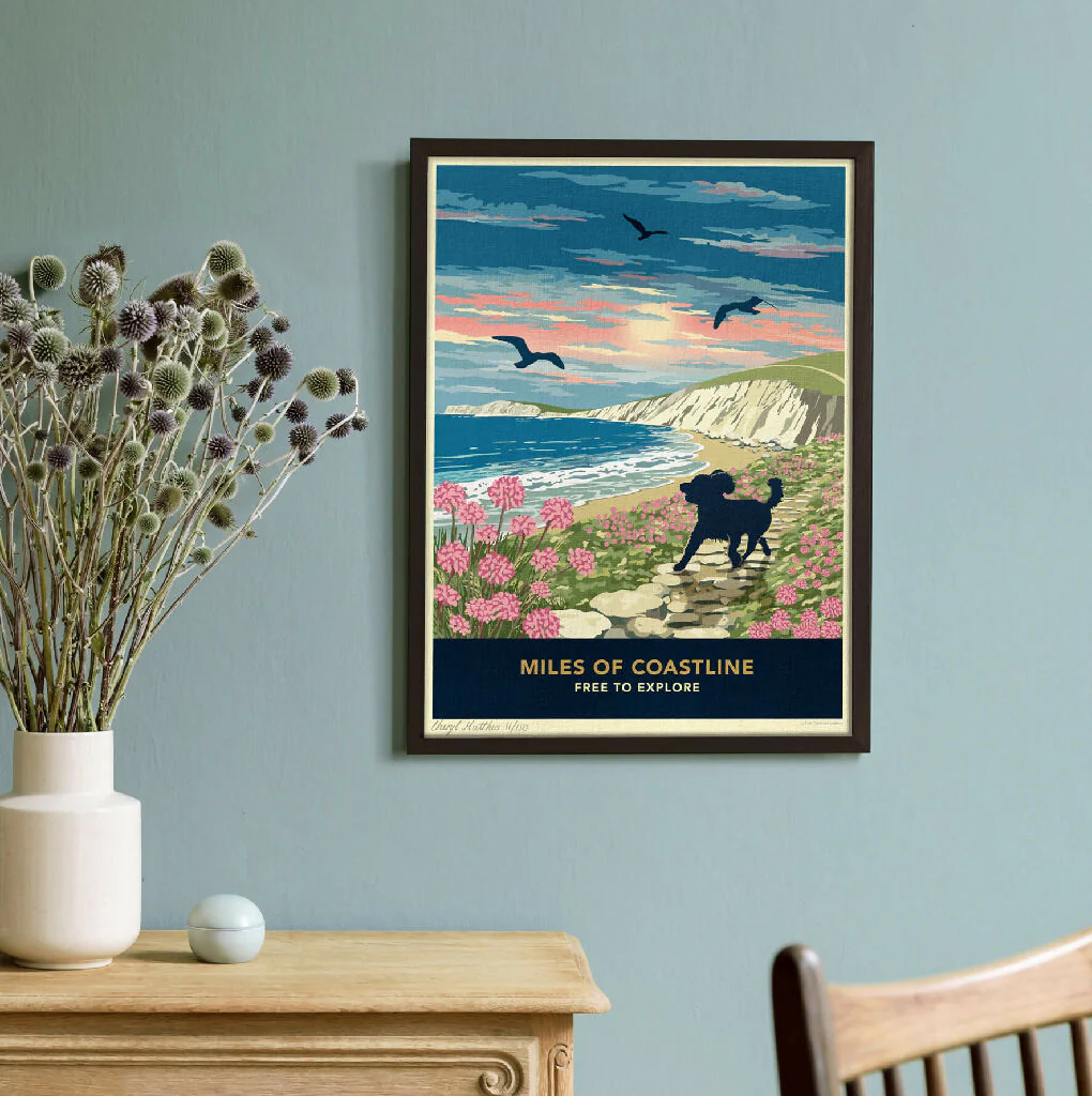 COCKAPOO 'COASTAL WALKS’ LIMITED EDITION ART PRINT - Image 3
