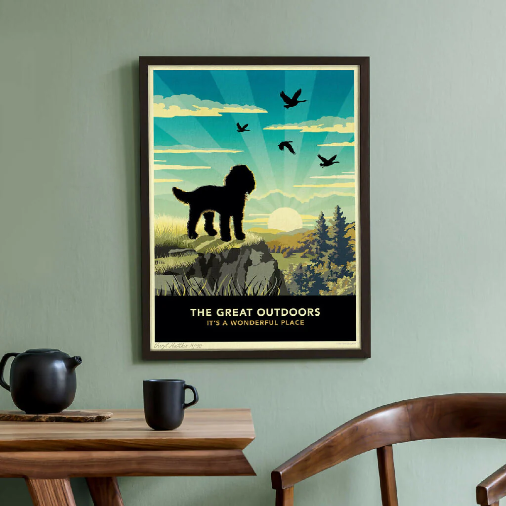 COCKAPOO 'THE GREAT OUTDOORS’ LIMITED EDITION ART PRINT - Image 2