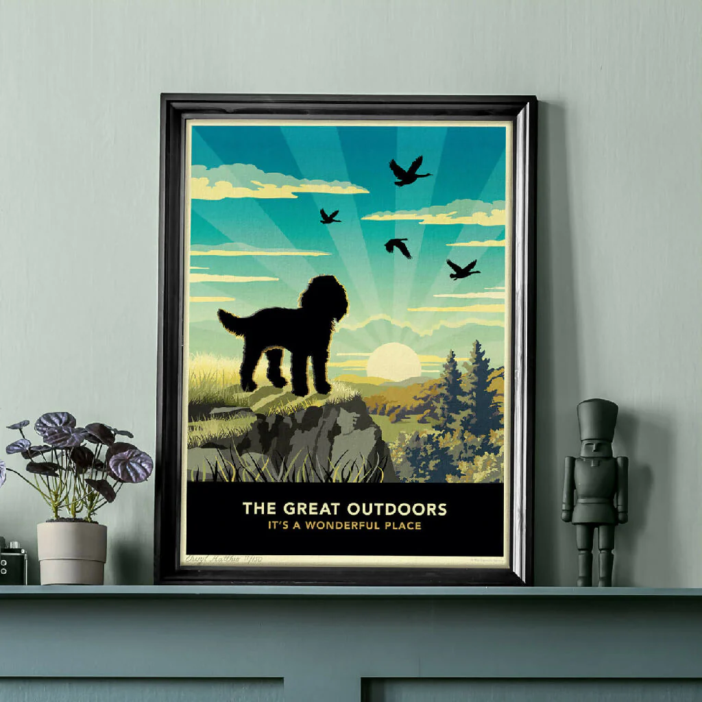 COCKAPOO 'THE GREAT OUTDOORS’ LIMITED EDITION ART PRINT - Image 3