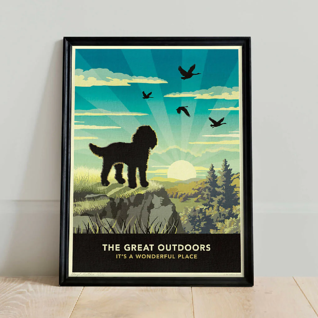 COCKAPOO 'THE GREAT OUTDOORS’ LIMITED EDITION ART PRINT - Image 5