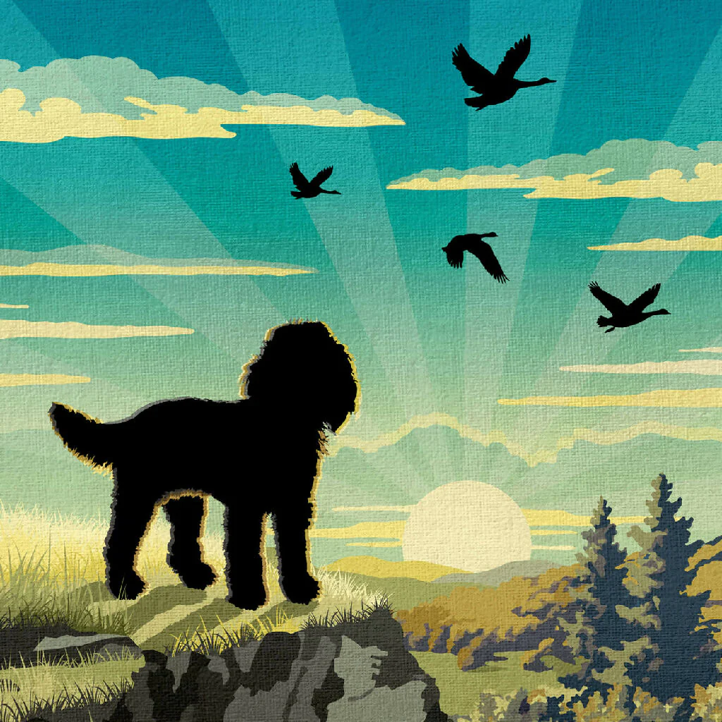COCKAPOO 'THE GREAT OUTDOORS’ LIMITED EDITION ART PRINT - Image 7