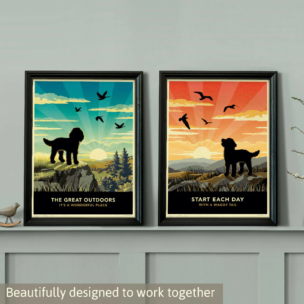 COCKAPOO 'THE GREAT OUTDOORS’ LIMITED EDITION ART PRINT - Image 8