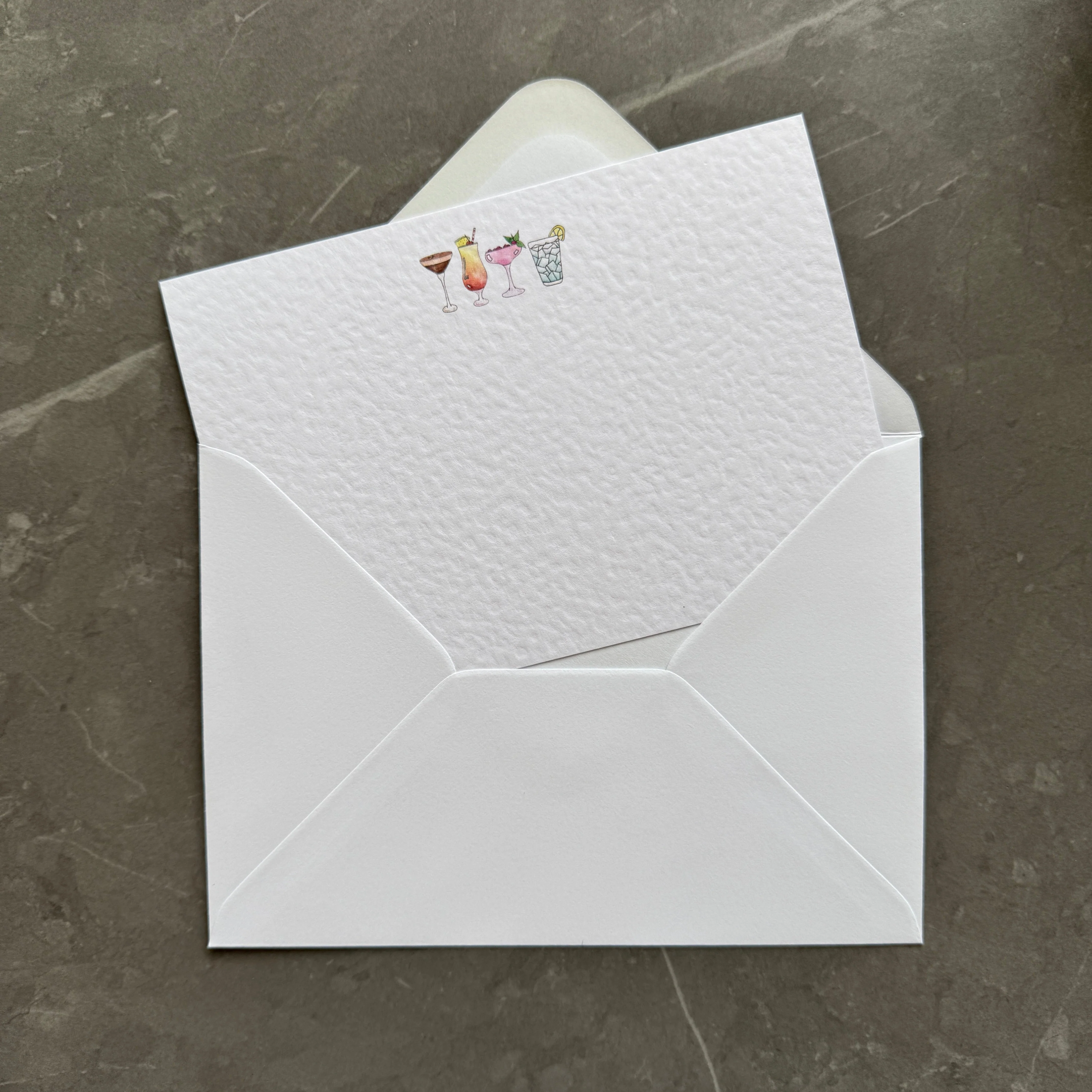 Cocktail Cards Note Cards - Image 2