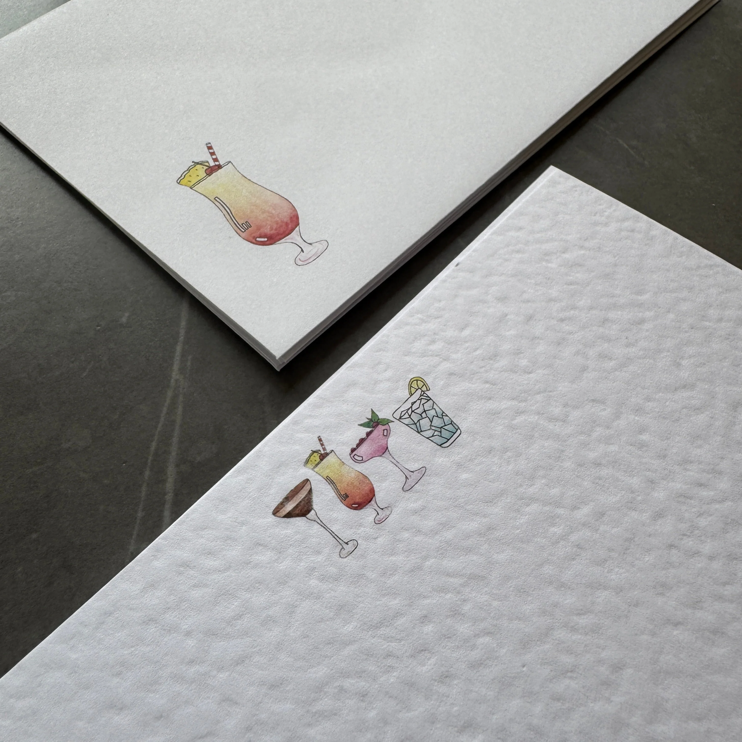 Cocktail Cards Note Cards - Image 3