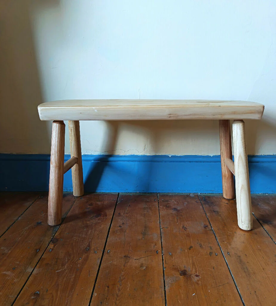 Coffee Table in cherry wood with Ash legs - Image 6