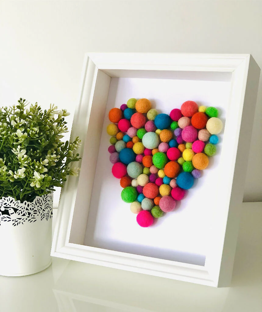Colourful Heart - small frame - Image 2
