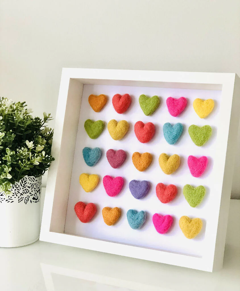 Colourful Hearts - small frame - Image 10