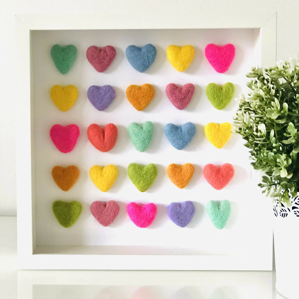 Colourful Hearts - small frame - Image 5