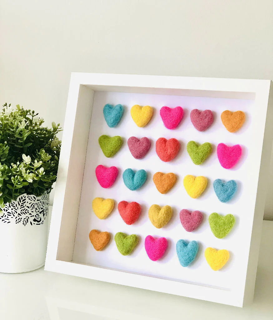 Colourful Hearts - small frame - Image 8