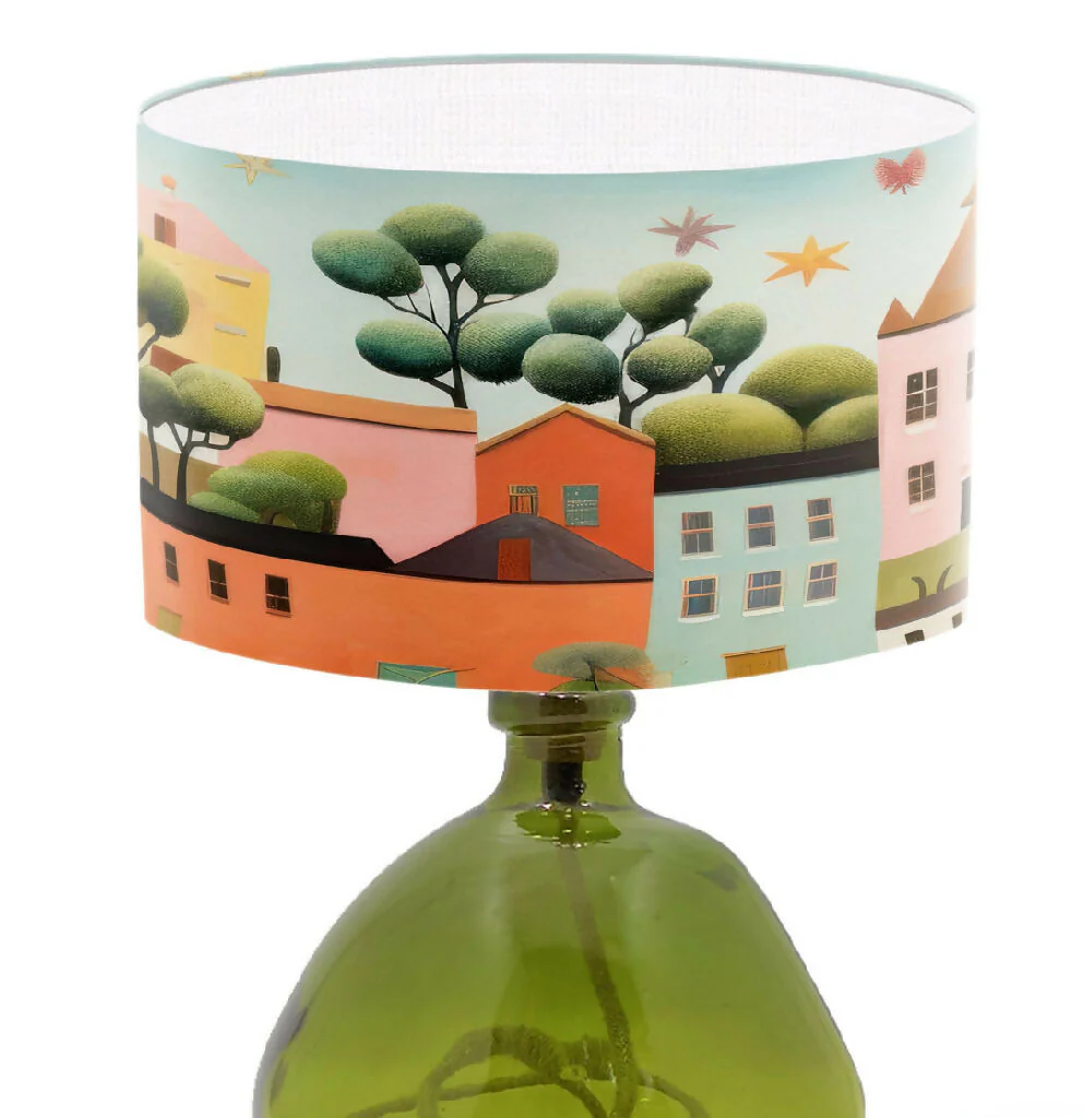 Colourful House Modern Art Lampshade - Image 5