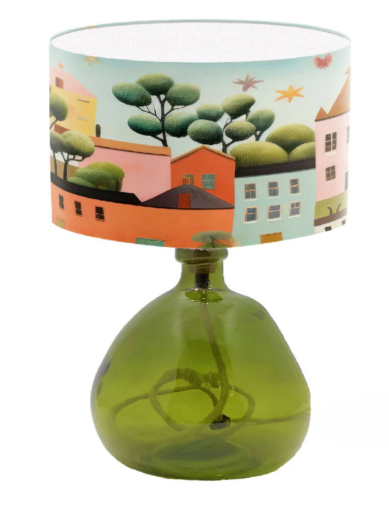 Colourful House Modern Art Lampshade - Image 6