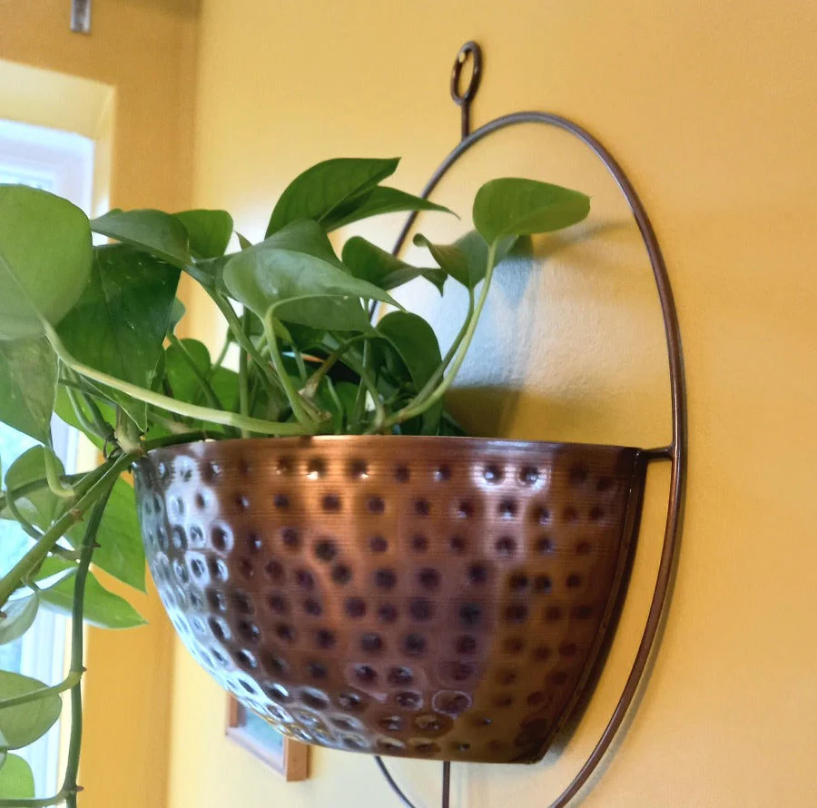 Copper Wall Planter - Image 4