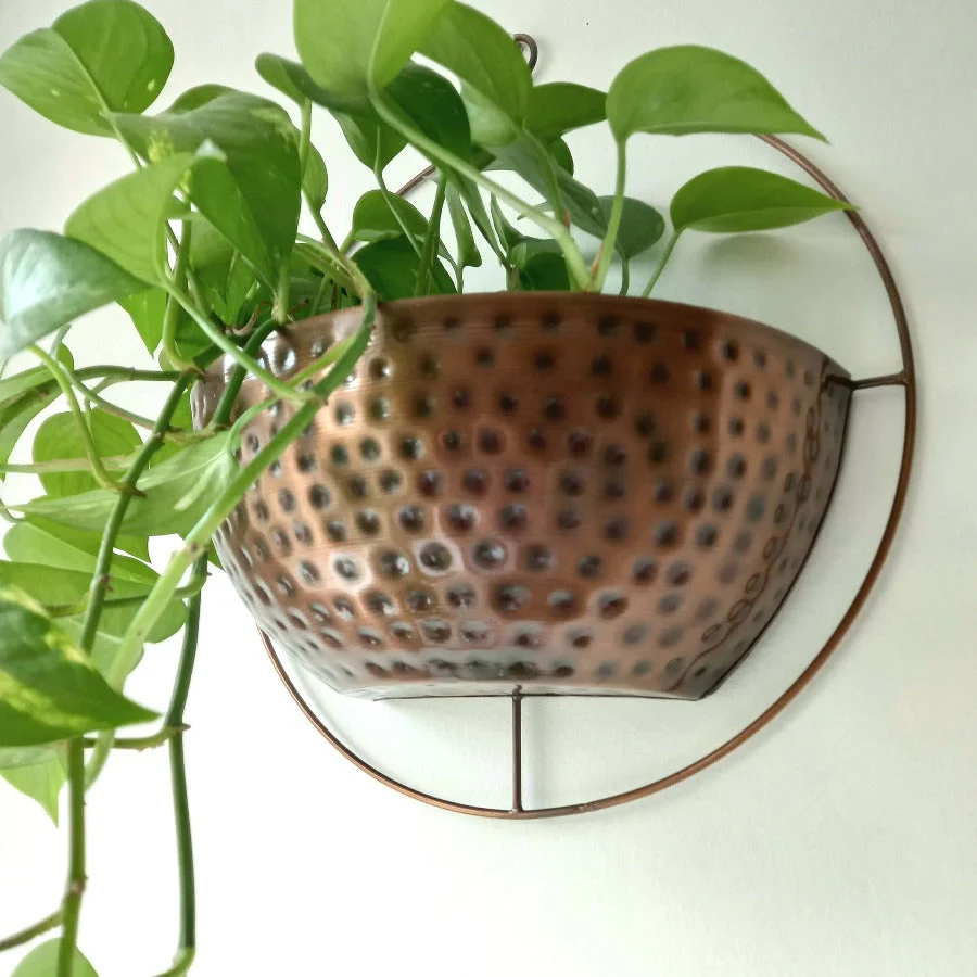 Copper Wall Planter - Image 6