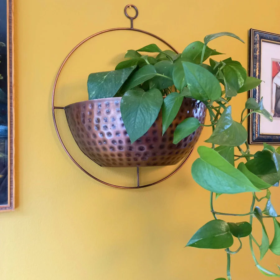 Copper Wall Planter - Image 7