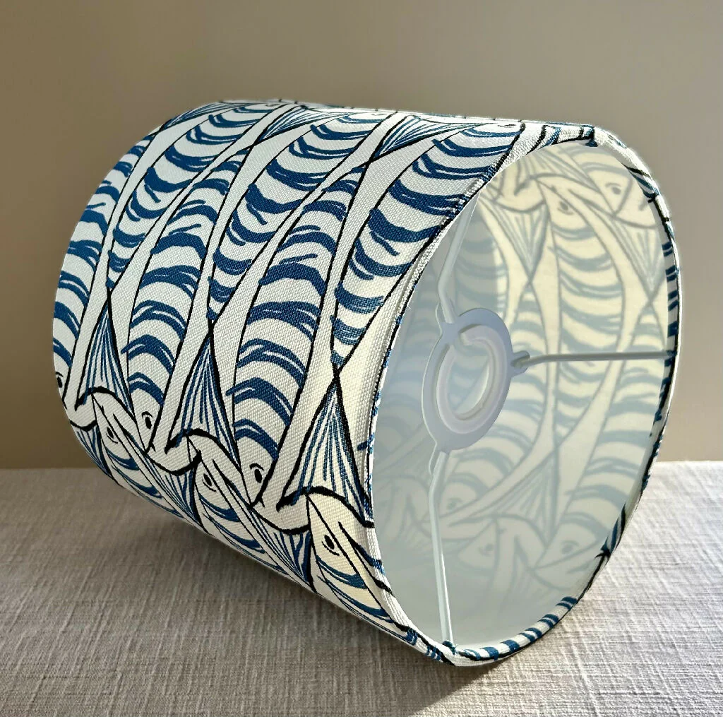 'Cornish Sardines' Lampshade - Image 5