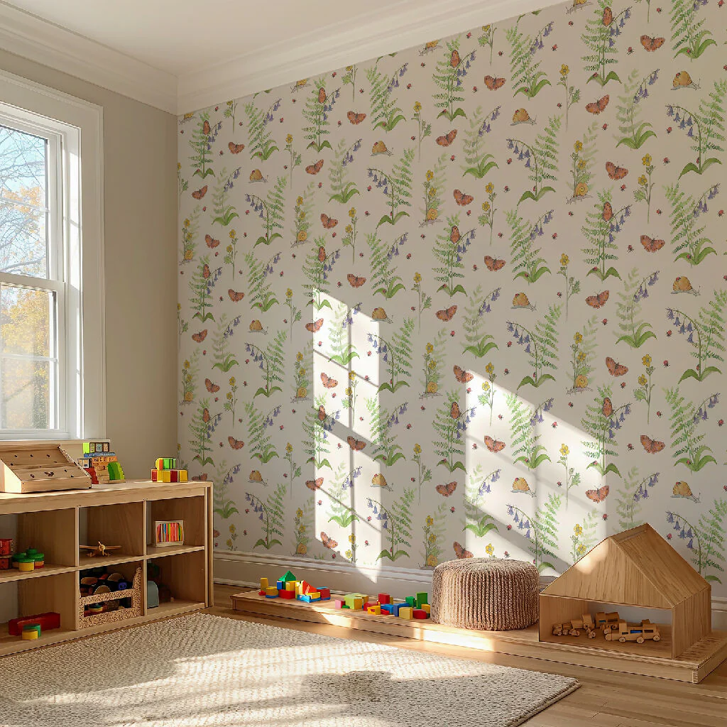 Cornish Woodland Sustainable Wallpaper - Image 2