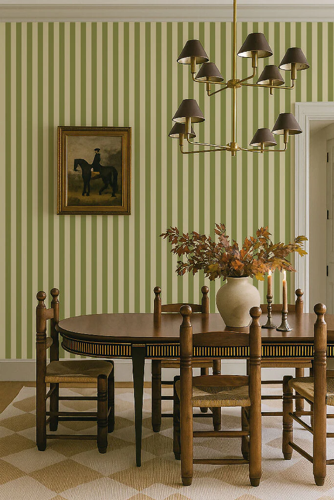 Cotswold Stripe Wallpaper - Image 6