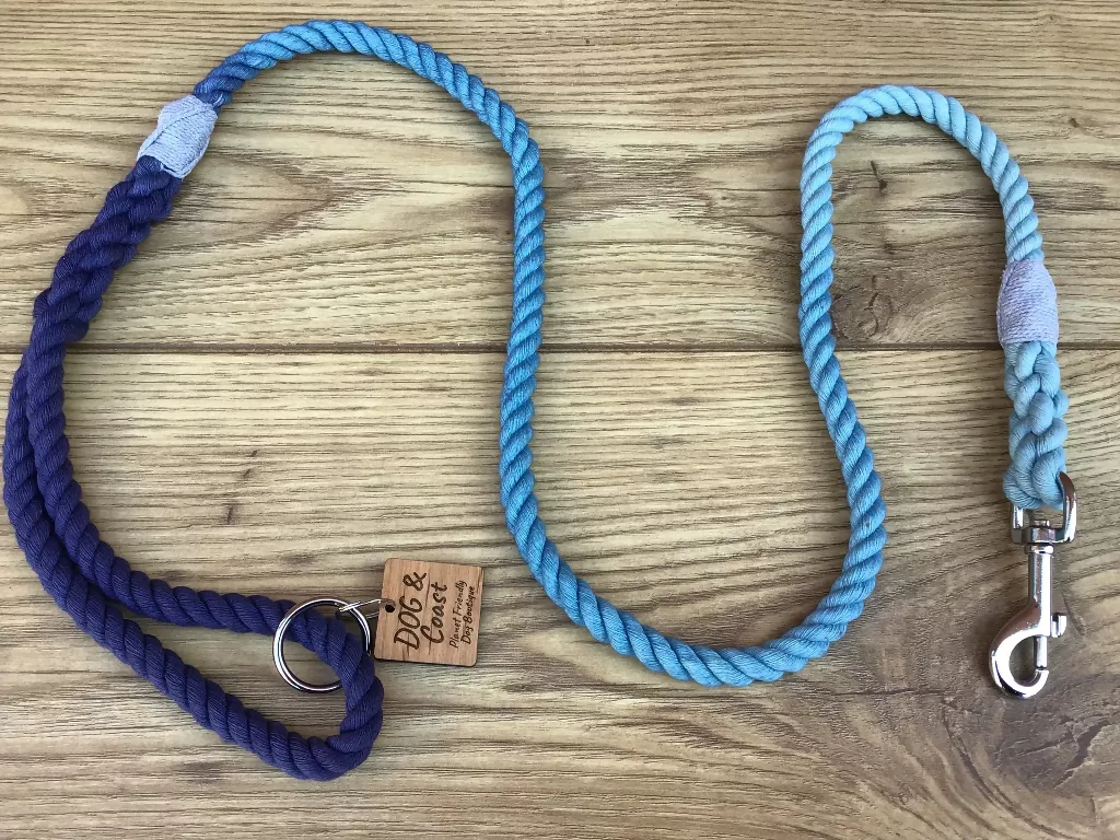 Cotton Rope Lead - Ocean Waves - Image 3