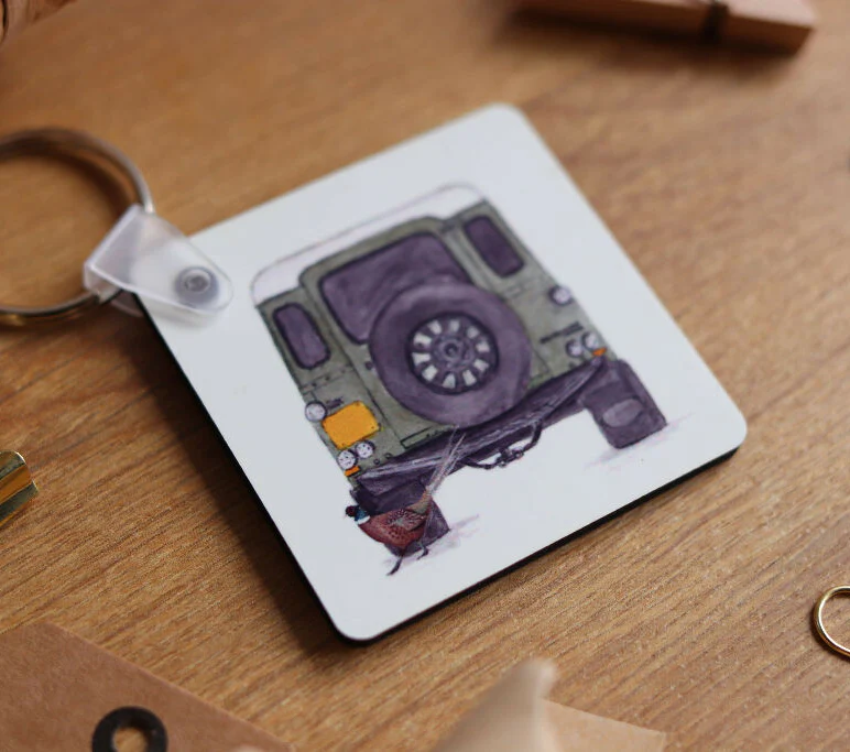 Country Defender Keyring - Image 2